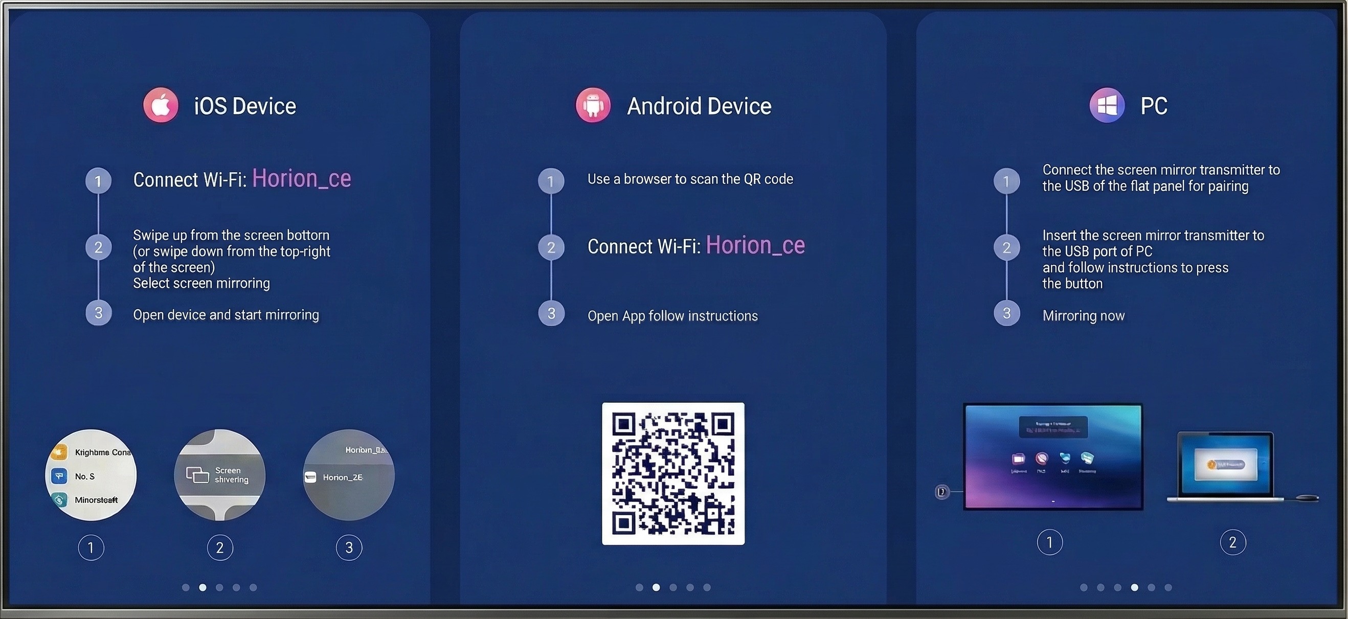 მცირე ეკრანიდან დიდ ეკრანზე წამებში